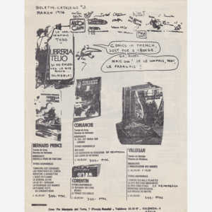 Librería Telio - Boletín / Catálogo