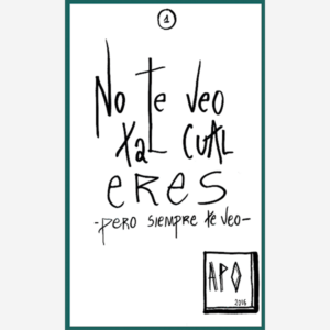 No te veo tal cual eres, pero siempre te veo