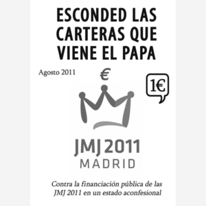 Esconded las carteras, que viene el Papa