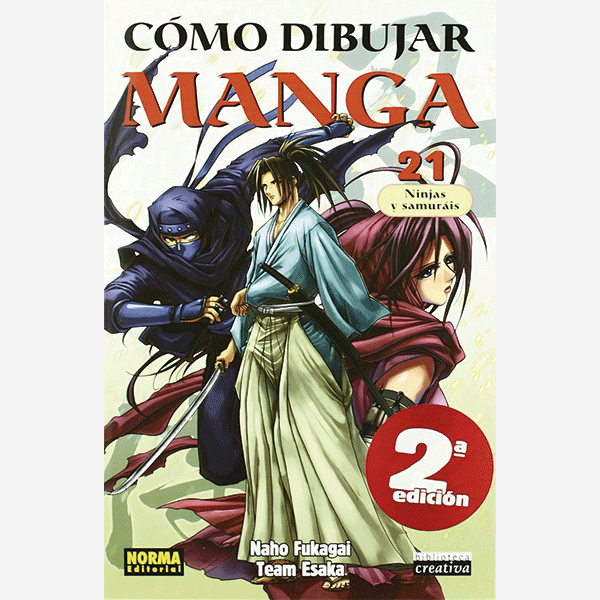 Cómo dibujar Manga #21 Ninjas y samuráis