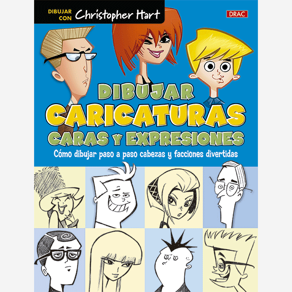 Dibujar caricaturas. Caras y expresiones