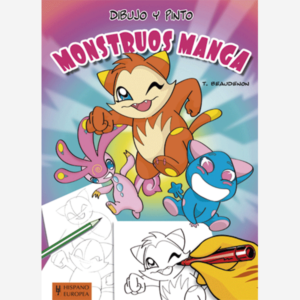 Dibujo y pinto monstruos Manga