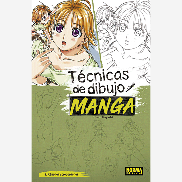 Técnicas de dibujo manga 2. Cánones y proporciones