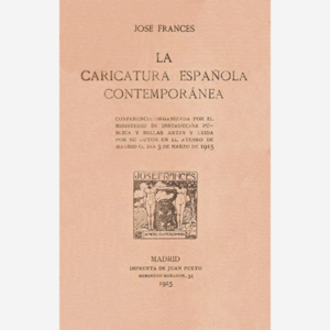 La caricatura española contemporánea