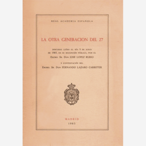 La otra generación del 27