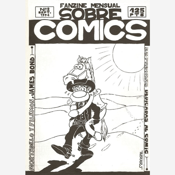 Fanzine mensual sobre comics