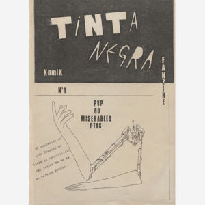 Tinta negra komik
