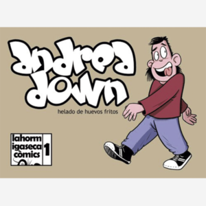 Andrea Down helado de huevos fritos