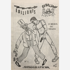 Ediziones rebelion. Komiks de atake