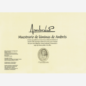 Muestrario de láminas de Ambrós