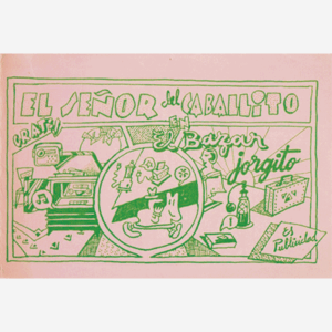 El señor del caballito en el Bazar Jorgito