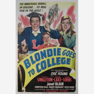 Blondie Goes to College