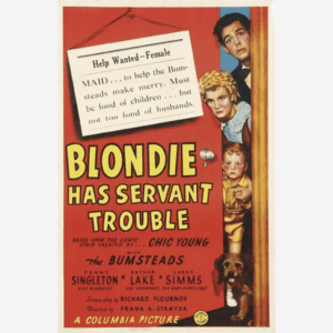 Blondie has Servant Trouble